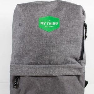 Intuit Quickbooks Connect Gray Poly Backpack